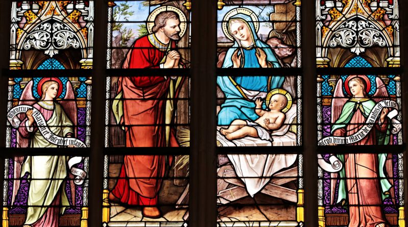 The Holy Family Stained Glass Artwork